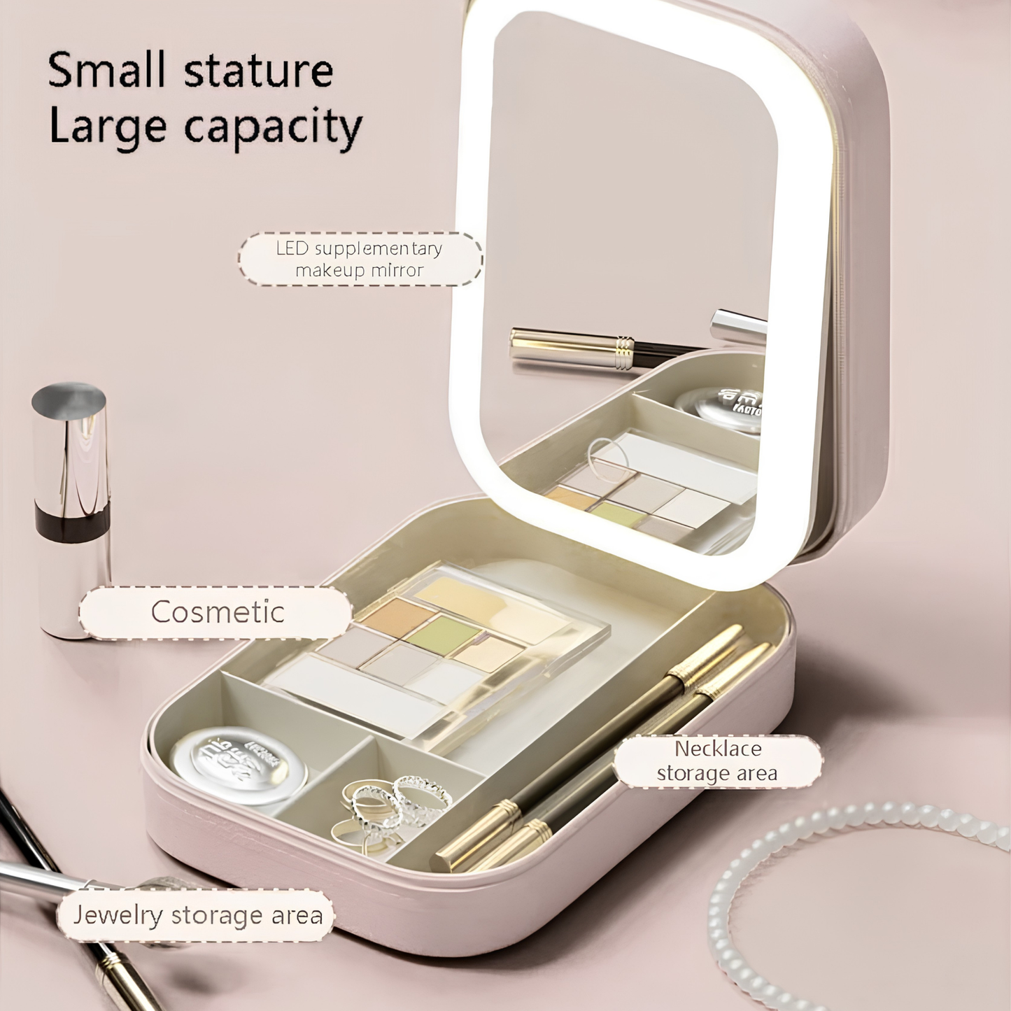 Malaynaaz Mini Case White Edition