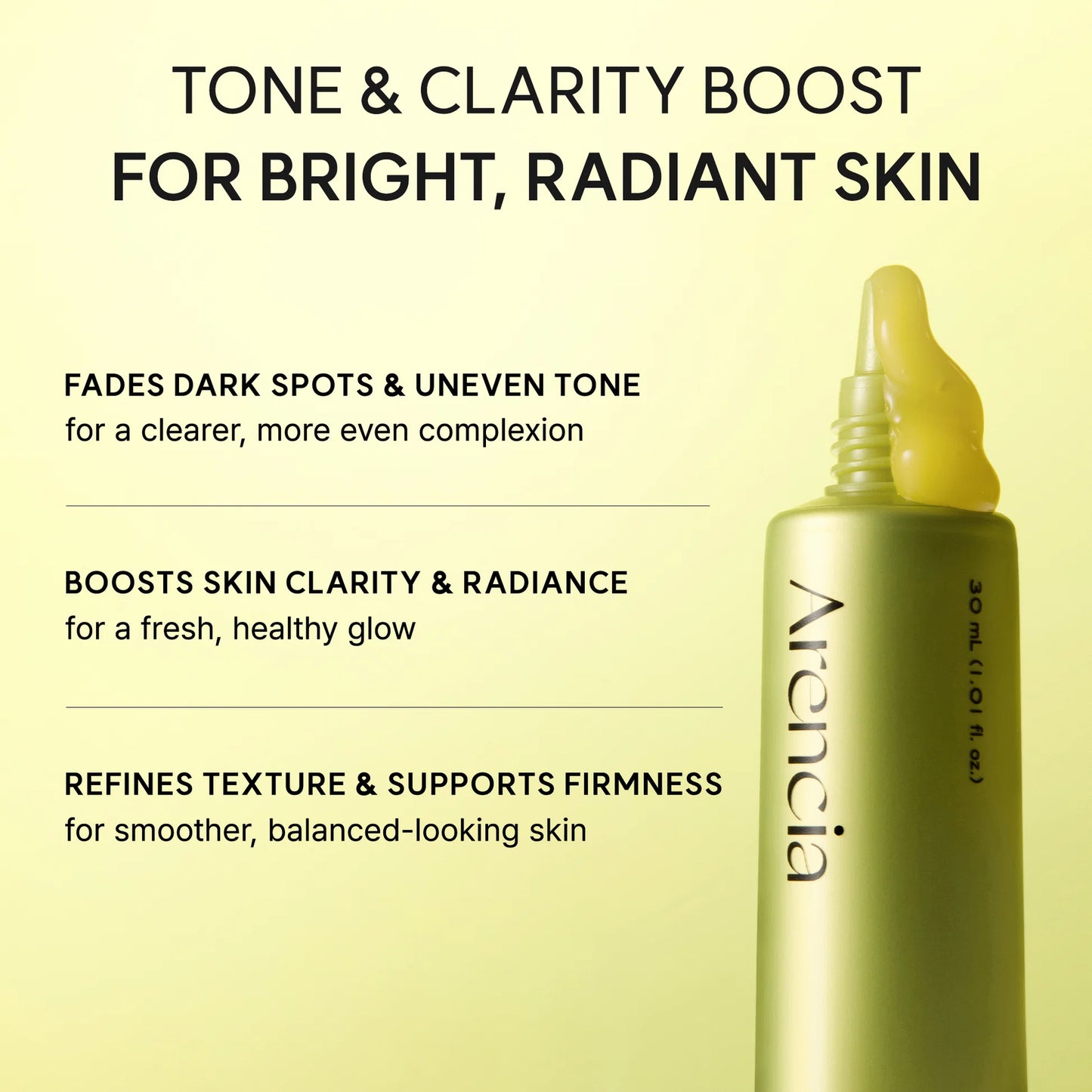 Arencia Vitamin C Booster Shot — Face & Eye Cream Moisturizer