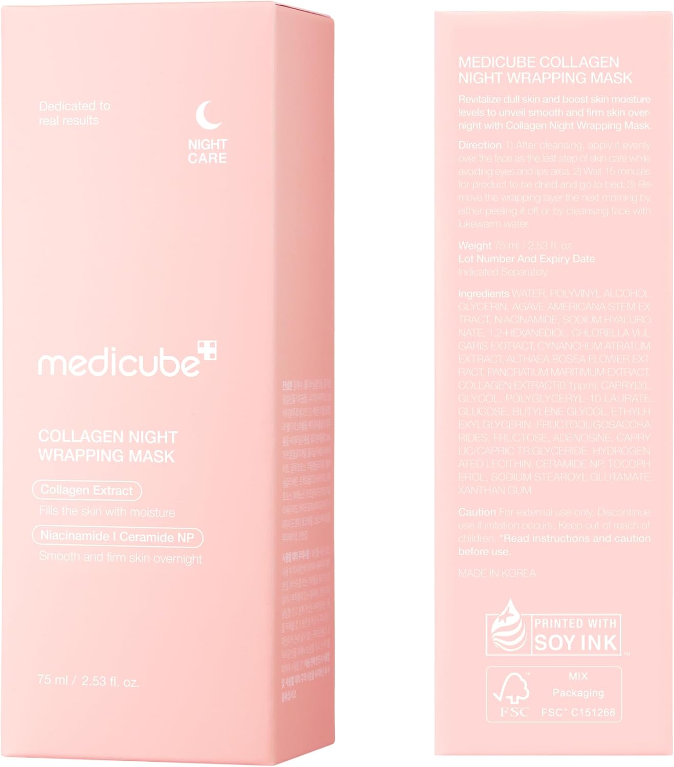 Medicube PDRN Caffeine Overnight Mask