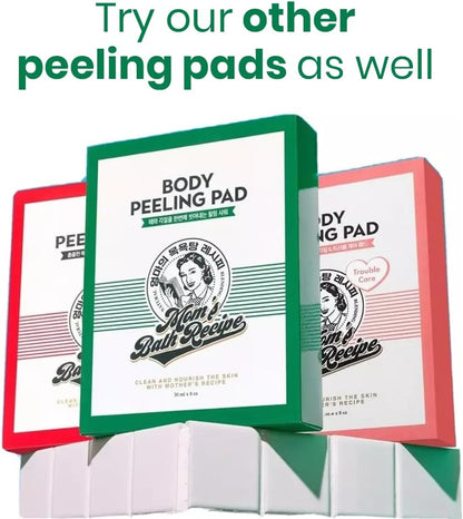 Mom's Bath Recipe Peeling Pads Honey & Yogurt 8pcs