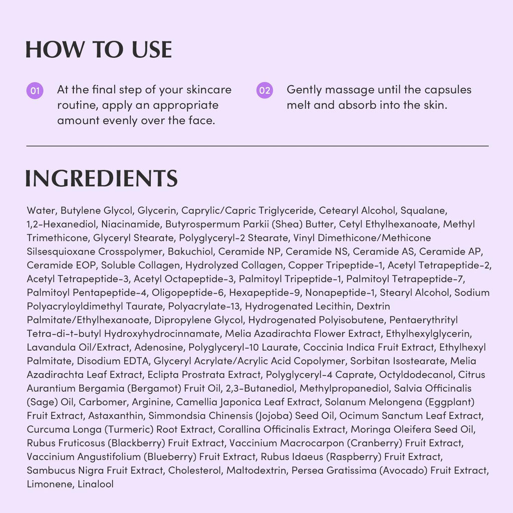Eqqualberry Bakuchiol plumping capsule cream 50ml – photo 8