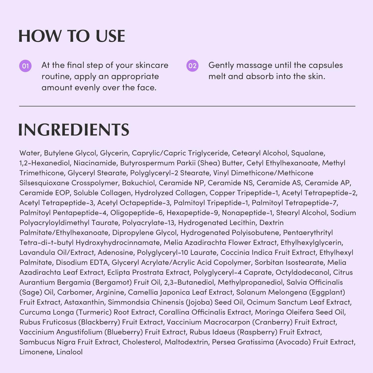 Eqqualberry Bakuchiol plumping capsule cream 50ml – photo 8