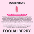 Eqqualberry NAD Peptide boosting toner 150ml – photo 3