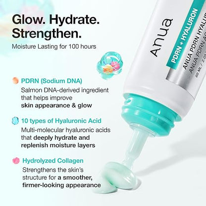 ANUA PDRN HYALURONIC ACID 100 MOISTURE CREAM 60ml