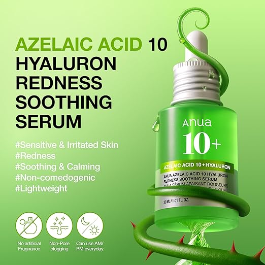 ANUA Azelaic Acid 10% Soothing Serum 30ml