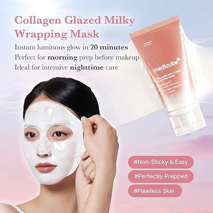 Medicube Wrapping Mask Milky Glow Peel Mask