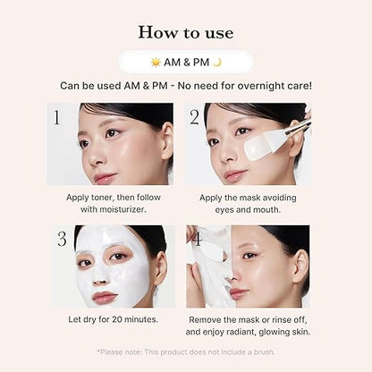 Medicube Wrapping Mask Milky Glow Peel Mask