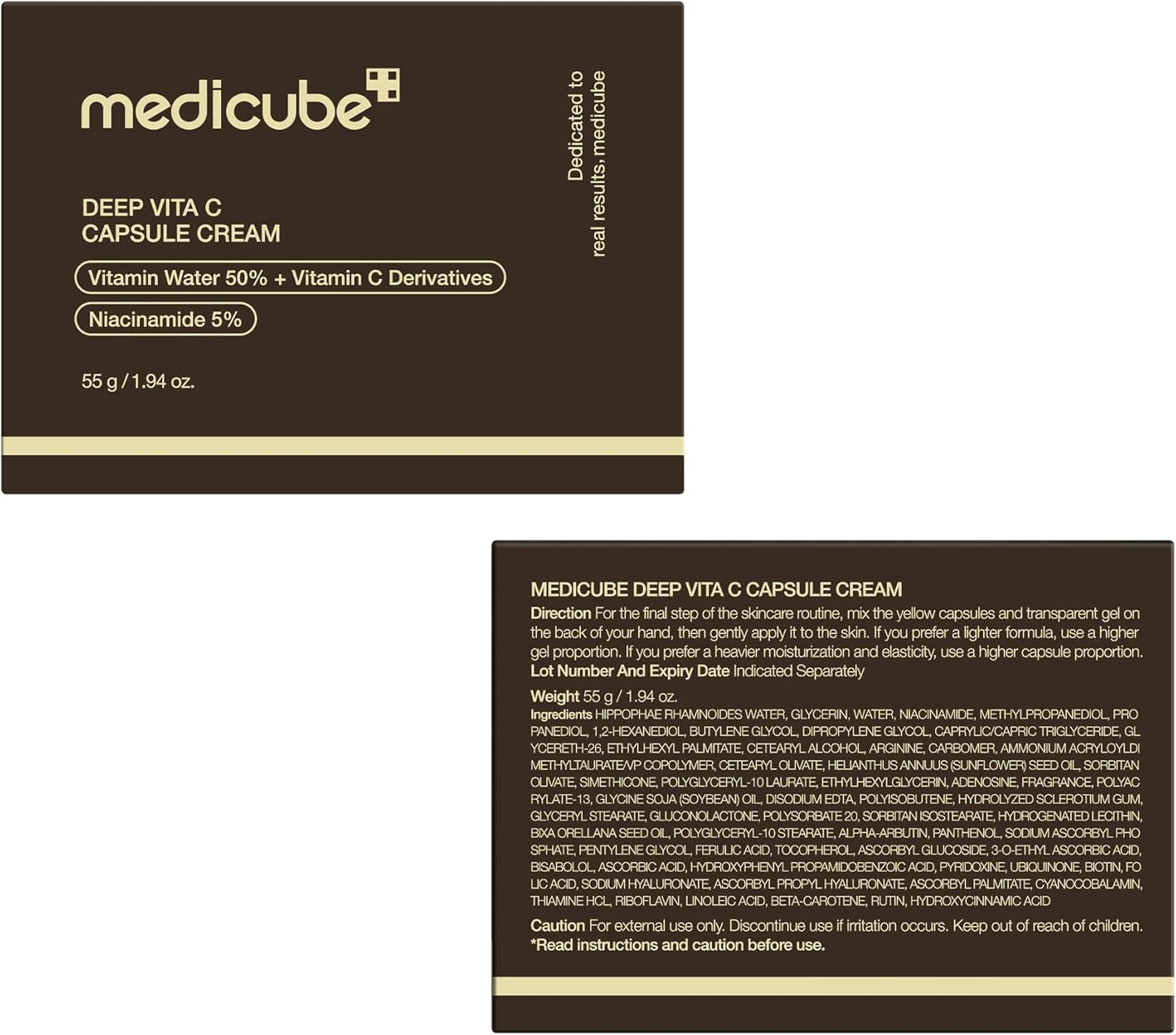 Medicube Capsule Cream Deep Vitamin C Glow & Lift