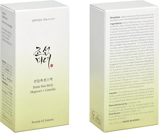 Beauty of Joseon Matte Sun Stick SPF 50+ PA++ 18g