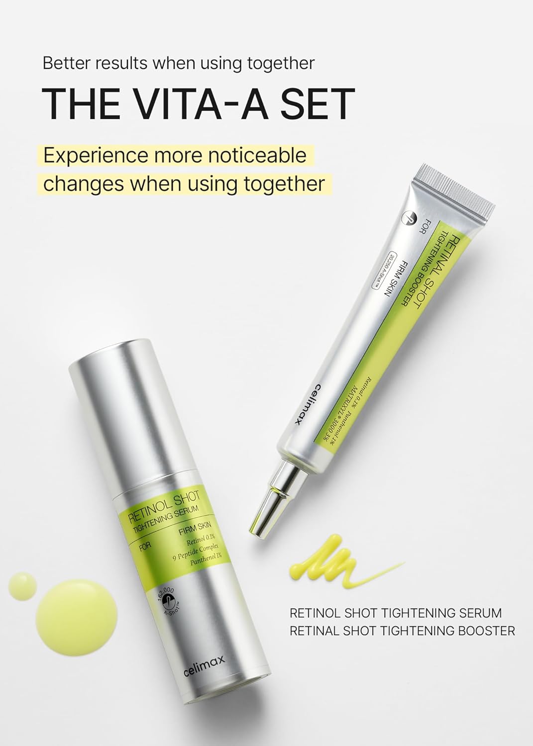 CELIMAX THE VITA-A RETINOL SHOT TIGHTENING SERUM 30ML