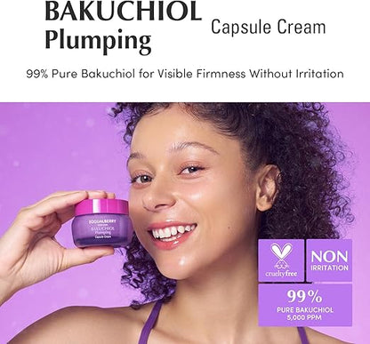EQQUALBERRY Bakuchiol Plumping Capsule Cream 50 ml