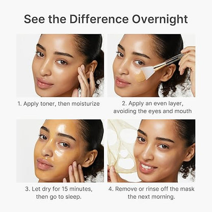 Medicube Turmeric Overnight Wrapping Peel Off Mask