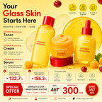 Glass skin vitamin C skincare bundle – Malaynaaz UAE