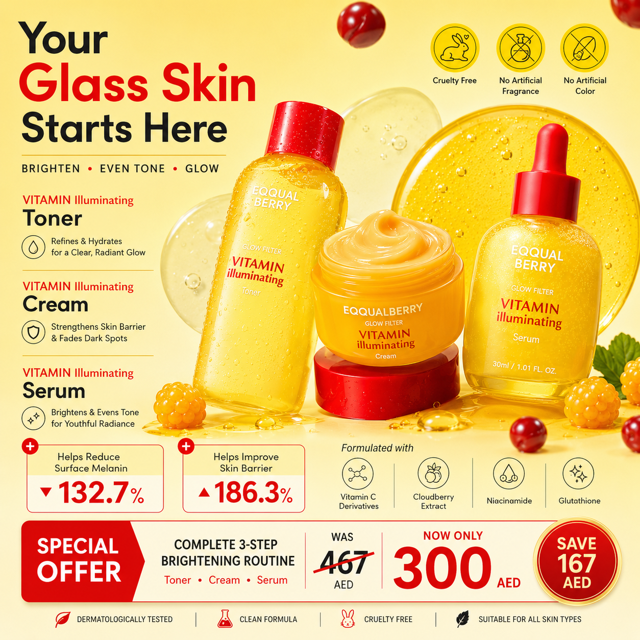 Glass Skin Vitamin C Bundle