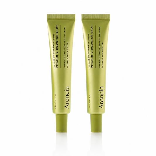 Arencia Vitamin C Booster Shot — Face & Eye Cream Moisturizer