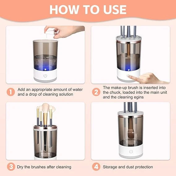 Electric makeup brush cleaner – photo 3