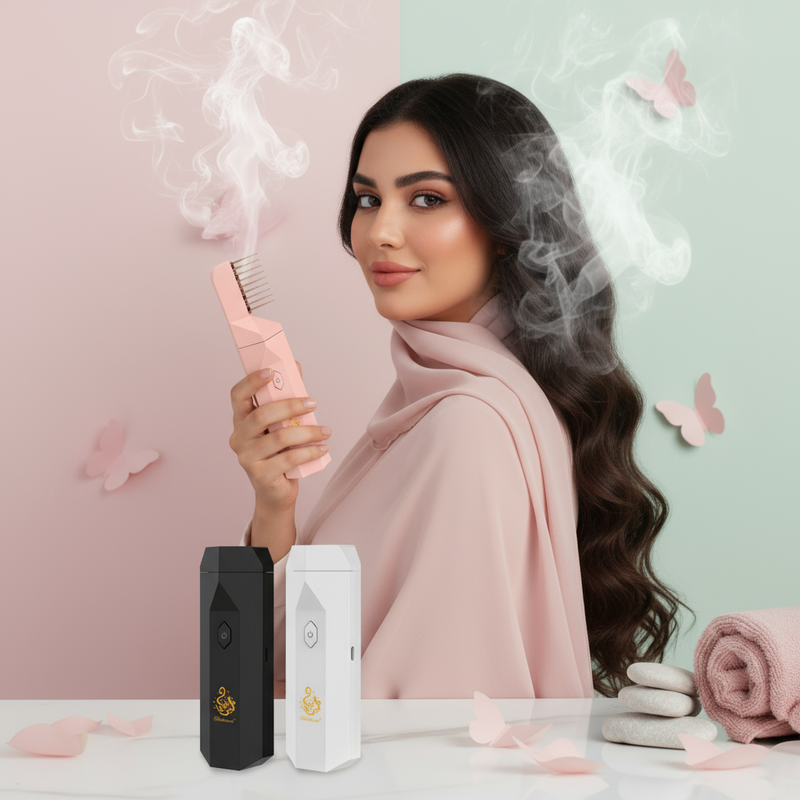 مبخرة الشعر الأنيقة: لمسة الفخامة لشعرك