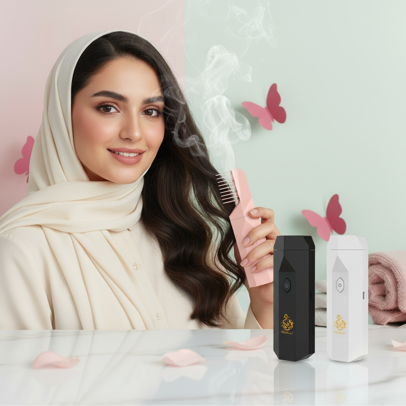 مبخرة الشعر الأنيقة: لمسة الفخامة لشعرك