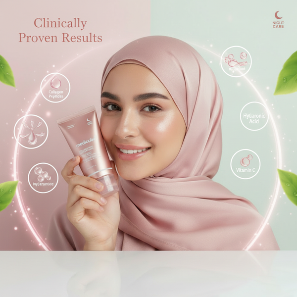 قناع الكولاجين الليلي من ميديكيوب: استيقظي ببشرة أحلامك!