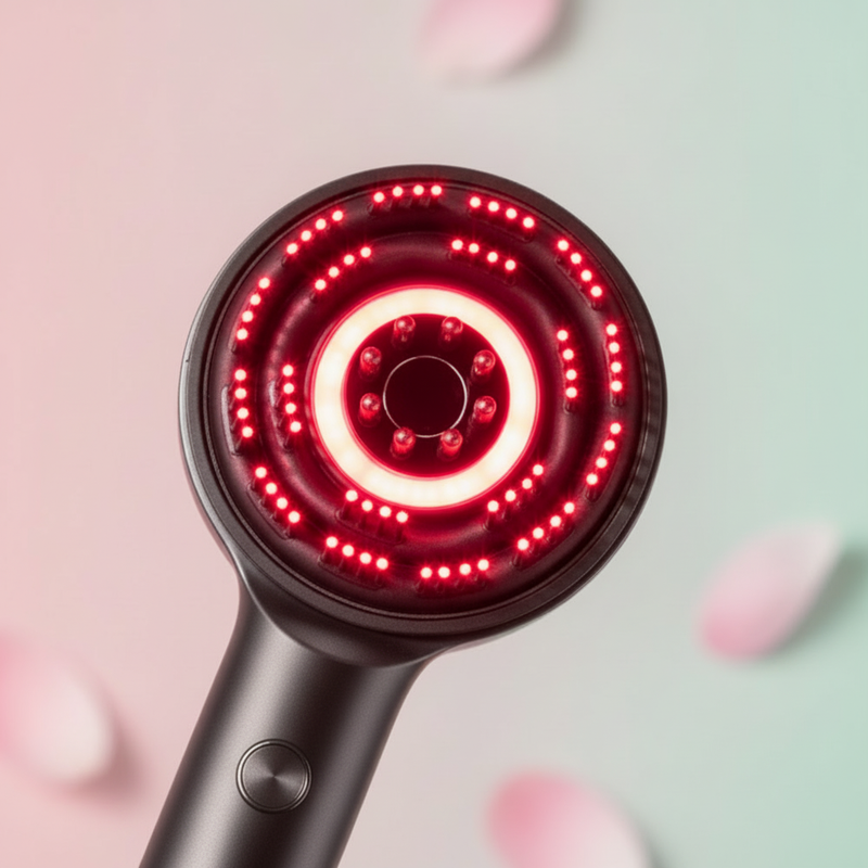 فرشاة تدليك فروة الرأس 3 في 1 – استرخاء، تحفيز، ونمو أسرع للشعر