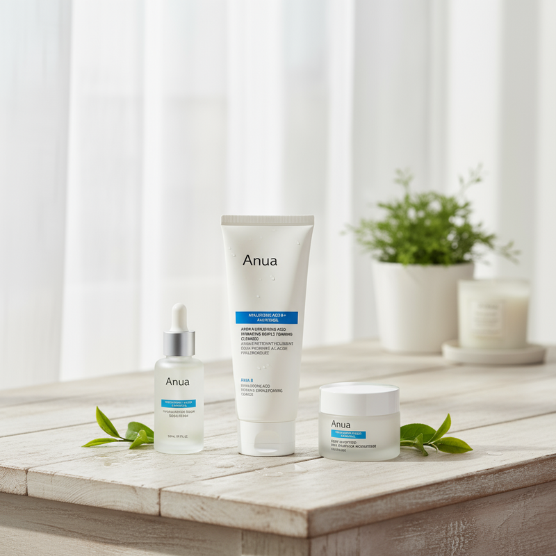 (150ml) منظف المرطب بحمض الهيالورونيك 8 أنواع Anua