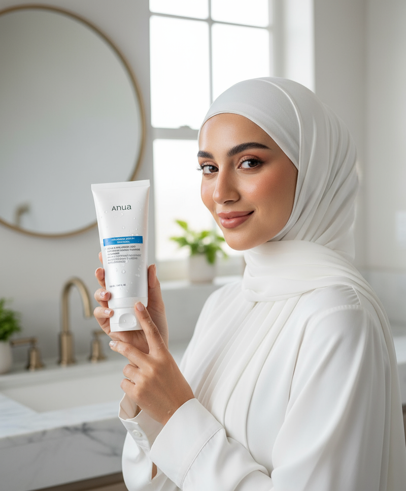 (150ml) منظف المرطب بحمض الهيالورونيك 8 أنواع Anua