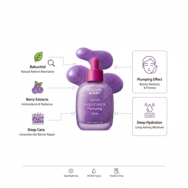 Bakuchiol Plumping Serum Original –  سر البشرة الممتلئة والمشدودة طبيعياً الأصلي